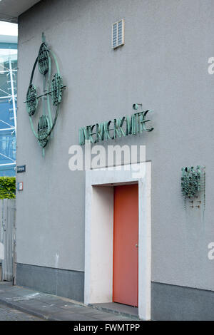 Köln, Altstadt-Süd, Cäcilienviertel (Griechenviertel), Bachemstrasse, Wasserwerk Foto Stock