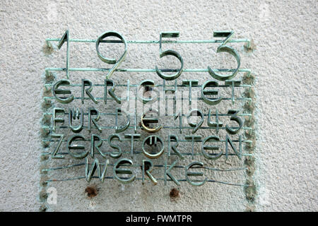 Köln, Altstadt-Süd, Cäcilienviertel (Griechenviertel), Bachemstrasse, Wasserwerk Foto Stock