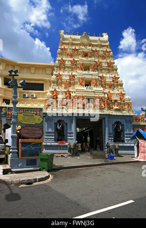 Sri Senpaga Vinayagar tempio indù e stile indiano, in Singapore Foto Stock