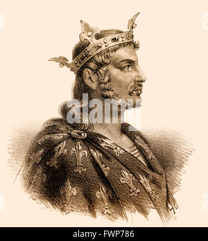 Rudolph, Rodolphe, Radulf, Ralph, o Raoul, c. 880/890-936, re di Francia, duca di Borgogna Foto Stock