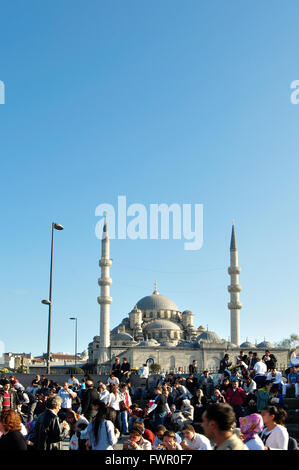 Turchia, Istanbul, la Moschea nuova o Moschea del Sultano valido? Foto Stock