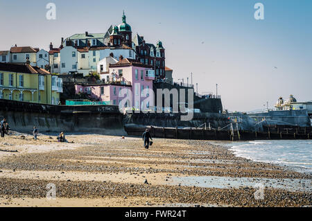 Cromer e spiaggia Foto Stock