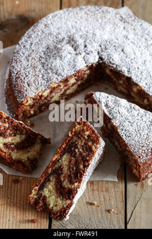 Torta della zebra Foto Stock