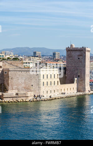 FORT ST JEAN, MARSIGLIA, BDR, FRANCIA 13 Foto Stock