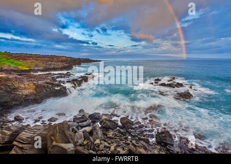 North Shore costa di Maui Foto Stock