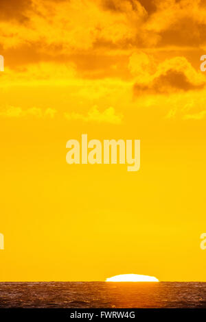 Tramonto su Maui Foto Stock
