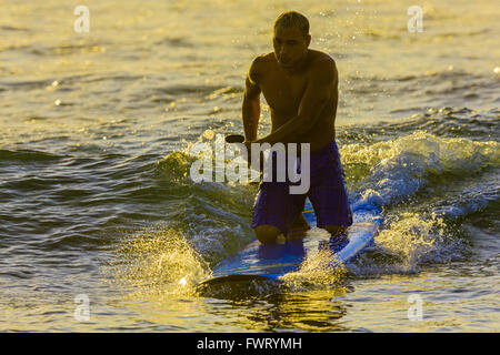 Surf a Maui Foto Stock