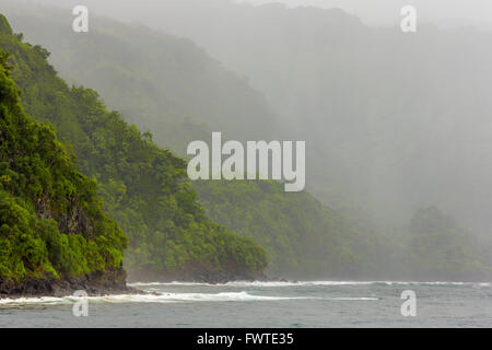 Honolulu Nui Bay; Maui Foto Stock