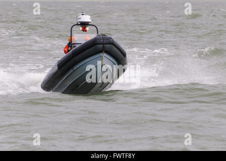 Isola di Man la protezione della pesca nervatura al Maryport Trawler gara 2011, Maryport, Cumbria Foto Stock