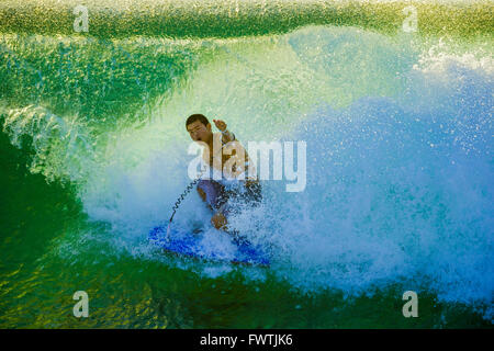 Surf a Maui Foto Stock