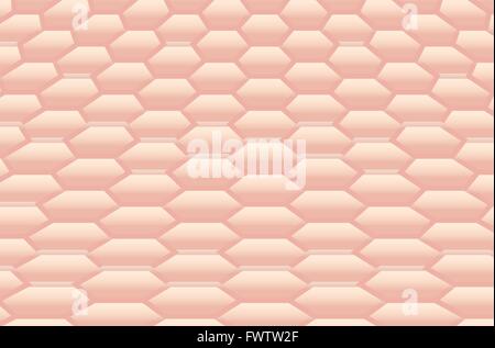 Profonda la texture della pelle sfondo Illustrazione Vettoriale