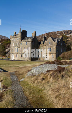 Il castello di Amhuinnsuidhe, Isle of Harris Foto Stock