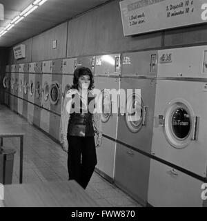 Deutsche Schlager-, Blues- und Jazzsängerin gioia Fleming, Deutschland 1970er Jahre. Il tedesco Schlager, blues e jazz cantante gioia Fleming, Germania degli anni settanta. Foto Stock