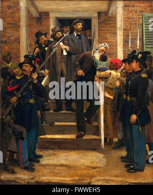 Thomas Hovenden - Gli ultimi momenti della John Brown - Museo de Young Foto Stock