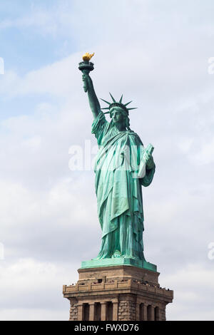 La Statua della Libertà, Liberty Island, New York City, America, Stati Uniti d'America. Foto Stock