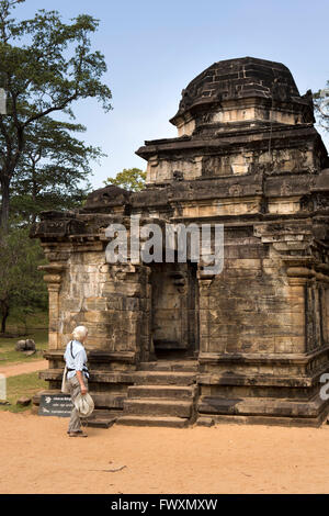 Sri Lanka, Polonnaruwa, Shiva Devale n. 2, Polonnaruwa il più antico tempio indù dedicato a Shiva Foto Stock