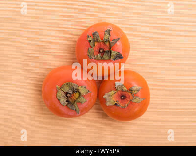 Cachi maturi Foto Stock