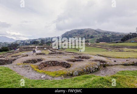 Ingapirca, sito archeologico, Ingapirca, Ecuador più grande rovine Inca, Sud America Foto Stock