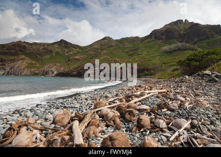 Spiaggia di Ua Pou Foto Stock