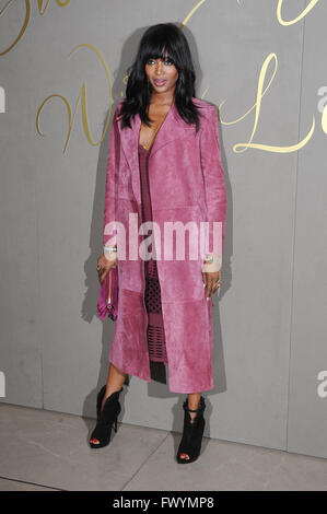 Naomi Campbell assiste la Burberry Festive Premiere del film a Burberry Regent Street, Londra. 3 Novembre 2015 © Paul Treadway Foto Stock