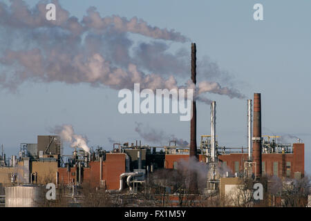 Impianto di Dupont in Kingston, Ont., a gennaio 21, 2016. Foto Stock