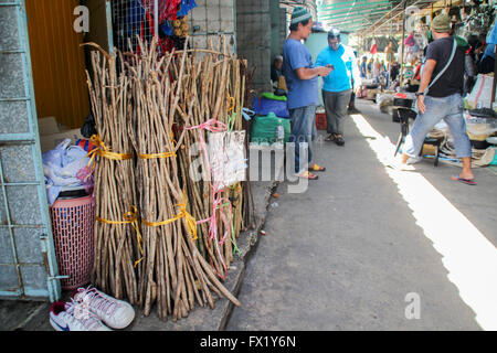 Il centro della città di KOTAKINABALU, Sabah, Malaysia Foto Stock