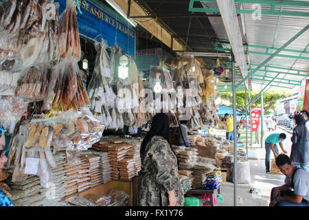 Il centro della città di KOTAKINABALU, Sabah, Malaysia Foto Stock