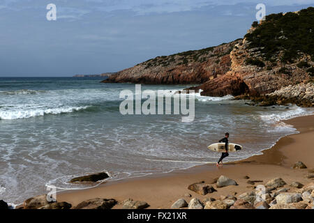 Spiagge e coste dell'Algarve, PORTOGALLO Foto Stock