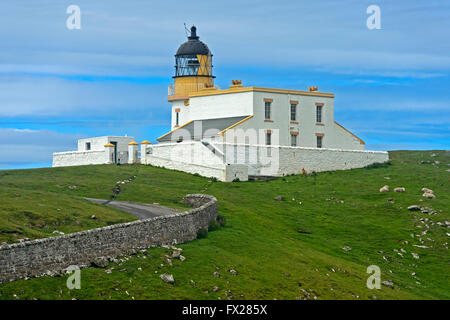 Stoer Capo Faro, Lochinver, Sutherland, Scotland, Regno Unito Foto Stock