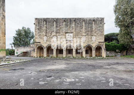 Napoli (Italia) - Mostra d'Oltremare, grandi esposizioni area nel quartiere Fuorigrotta, Napoli Foto Stock