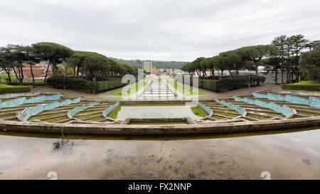 Napoli (Italia) - Mostra d'Oltremare, grandi esposizioni area nel quartiere Fuorigrotta, Napoli Foto Stock