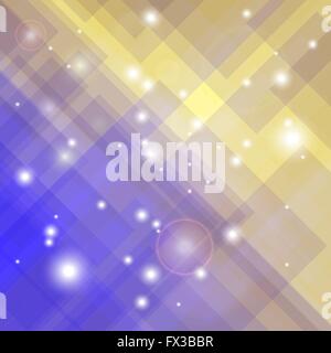 Abstract blu elegante sfondo giallo Illustrazione Vettoriale