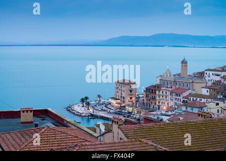 Porto Santo Stefano, Monte Argentario, Provincia di Grosseto, Toscana, Italia Foto Stock