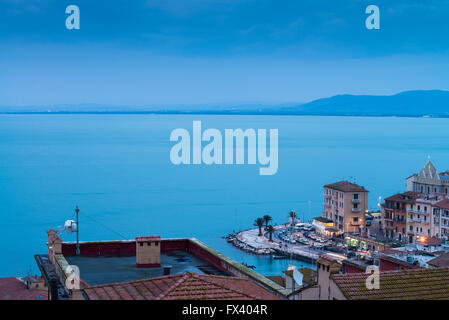 Porto Santo Stefano, Monte Argentario, Provincia di Grosseto, Toscana, Italia Foto Stock