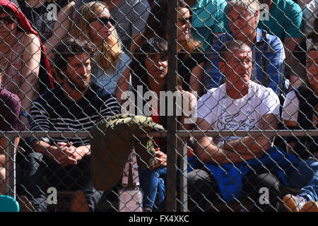 Monte Carlo, Monaco. Xi Apr, 2016. Monte Carlo tennis ATP campionati. Benoit Paire (fra) et shym © Azione Sport Plus/Alamy Live News Foto Stock