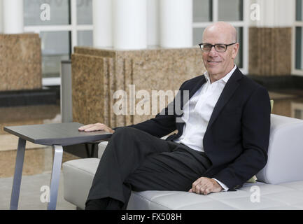 Febbraio 29, 2016 - Los Angeles, California, Stati Uniti - Philip R. Erlanger, Managing Partner di Pontifax mondiale di prodotti alimentari e agricoltura Technology Fund. (Credito Immagine: © Ringo Chiu via ZUMA filo) Foto Stock