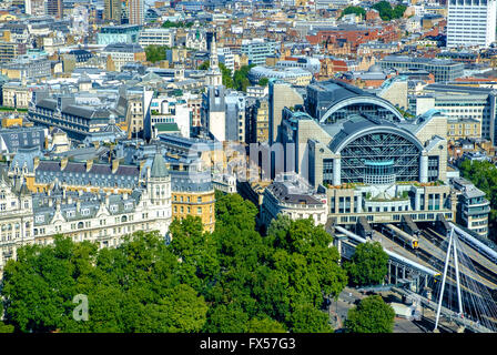 Panoramica di Londra, England, Regno Unito Foto Stock