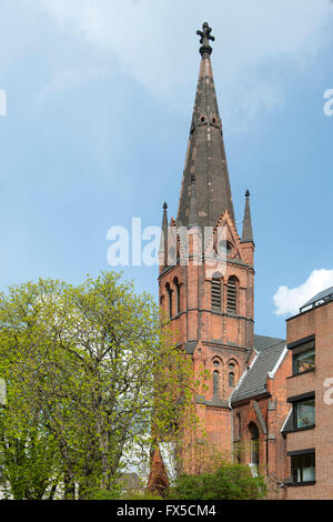 Köln, Nippes, Merheimer Strasse, Kulturkirche Köln (Lutherkirche) Foto Stock