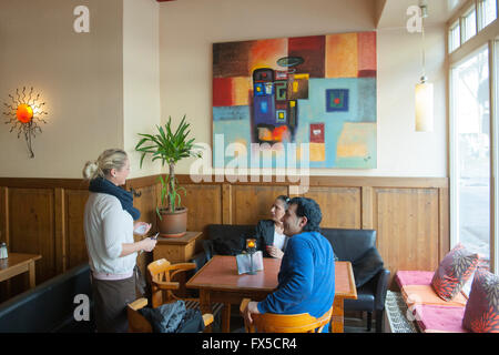 Köln, Nippes, Merheimer Strasse 53, Cafe Kommödchen Foto Stock