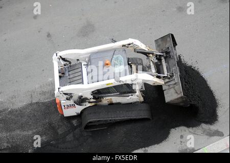 Bobcat poco bulldozer Foto Stock