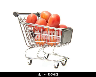 Carrello riempito con libri e riviste Foto stock - Alamy