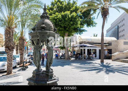 Paris Square a Haifa, Israele Foto Stock