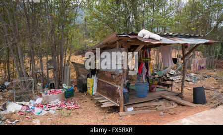 Mare Villaggio Zingaro su Koh Lanta, Thailandia Foto Stock