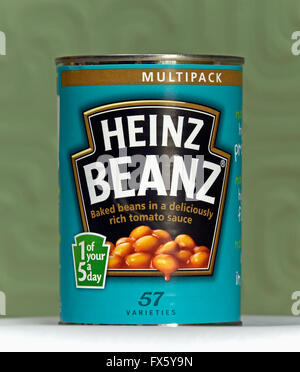 Possibile di Heinz Beanz cotti al forno. Foto Stock