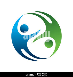 La filosofia di equilibrio Foto Stock