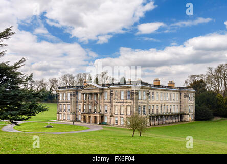 Calke Abbey, un inizio settecento il barocco palazzo nelle vicinanze Ticknall, Derbyshire, England, Regno Unito Foto Stock