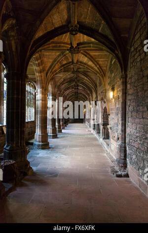 I Chiostri, Chester Cahedral, Cheshire, Inghilterra Foto Stock