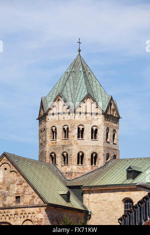 Torre, la Cattedrale di San Pietro, Osnabrück, Bassa Sassonia, Deutschlnad Foto Stock