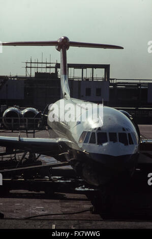 Immagine di archivio del British-costruita Vickers VC10 aereo di linea della British Airways London Heathrow Airport LHR, 1979. L'ultimo VC10 volò nel 2011. Versione alternativa G3G7GT Archival Foto Stock