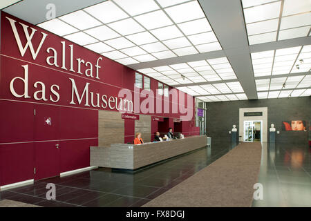 Köln, Innenstadt, das Wallraf-Richartz-Museum & Fondation Corboud ist eine der großen klassischen Gemäldegalerien Deutschlands. Foto Stock